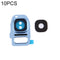Pour Galaxy S7 Edge / G935 10pcs couvercles d'objectif d'appareil photo (bleu)
